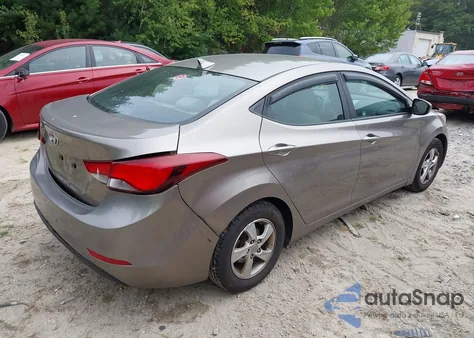 2014 Hyundai Elantra Se z USA, uszkodzony, nr VIN 5NPDH4AE3EH499219